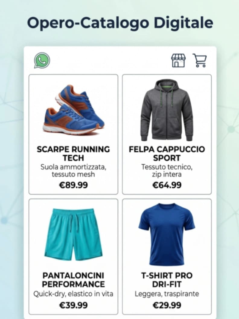 Catalogo web digitale aziendale servizio SaS canone mensile 1